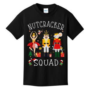 Christmas Nutcracker Squad Ballet Dance Kids T-Shirt