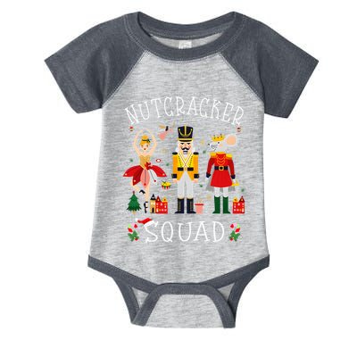 Christmas Nutcracker Squad Ballet Dance Infant Baby Jersey Bodysuit