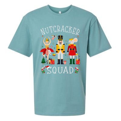 Christmas Nutcracker Squad Ballet Dance Sueded Cloud Jersey T-Shirt