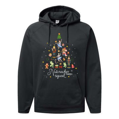 Christmas Nutcracker Squad Ballet Dance Kids Performance Fleece Hoodie