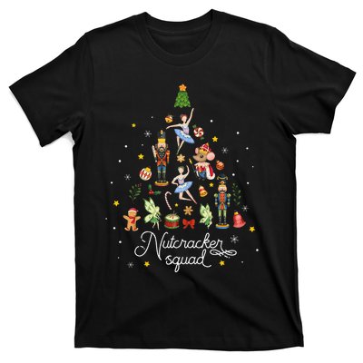 Christmas Nutcracker Squad Ballet Dance Kids T-Shirt