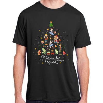 Christmas Nutcracker Squad Ballet Dance Kids Adult ChromaSoft Performance T-Shirt