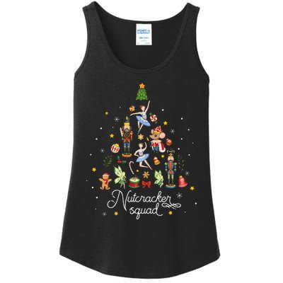 Christmas Nutcracker Squad Ballet Dance Kids Ladies Essential Tank