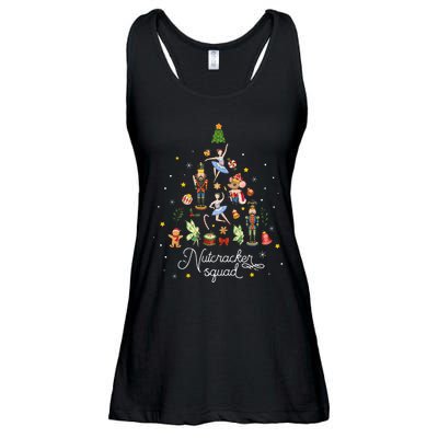 Christmas Nutcracker Squad Ballet Dance Kids Ladies Essential Flowy Tank