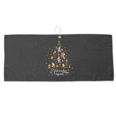 Christmas Nutcracker Squad Ballet Dance Kids Large Microfiber Waffle Golf Towel