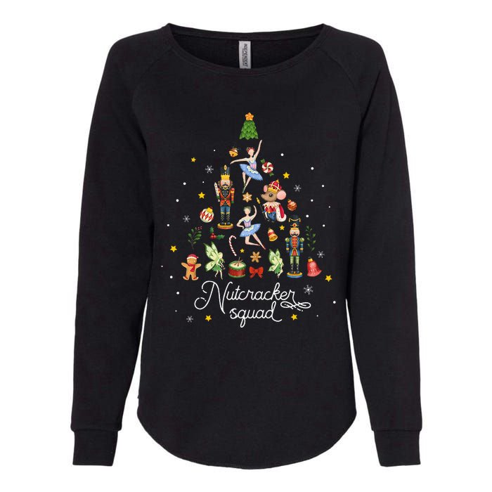 Christmas Nutcracker Squad Ballet Dance Kids Womens California Wash Sweatshirt