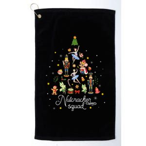 Christmas Nutcracker Squad Ballet Dance Kids Platinum Collection Golf Towel