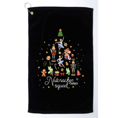 Christmas Nutcracker Squad Ballet Dance Kids Platinum Collection Golf Towel