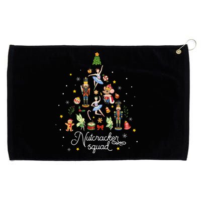 Christmas Nutcracker Squad Ballet Dance Kids Grommeted Golf Towel