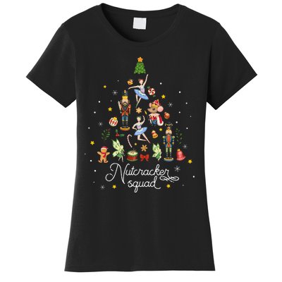 Christmas Nutcracker Squad Ballet Dance Kids Women's T-Shirt