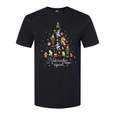 Christmas Nutcracker Squad Ballet Dance Kids Softstyle CVC T-Shirt