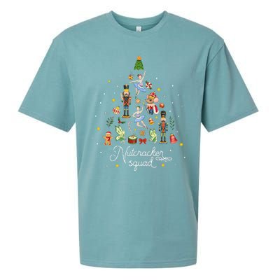 Christmas Nutcracker Squad Ballet Dance Kids Sueded Cloud Jersey T-Shirt