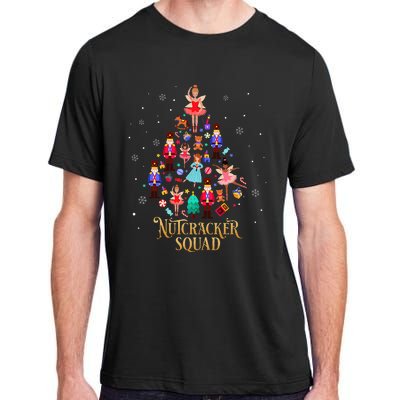 Christmas Nutcracker Squad Ballet Dance Adult ChromaSoft Performance T-Shirt