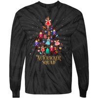 Christmas Nutcracker Squad Ballet Dance Tie-Dye Long Sleeve Shirt