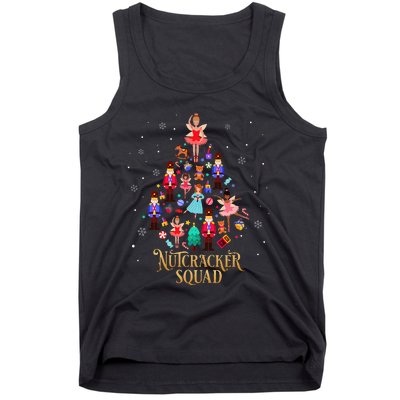 Christmas Nutcracker Squad Ballet Dance Tank Top