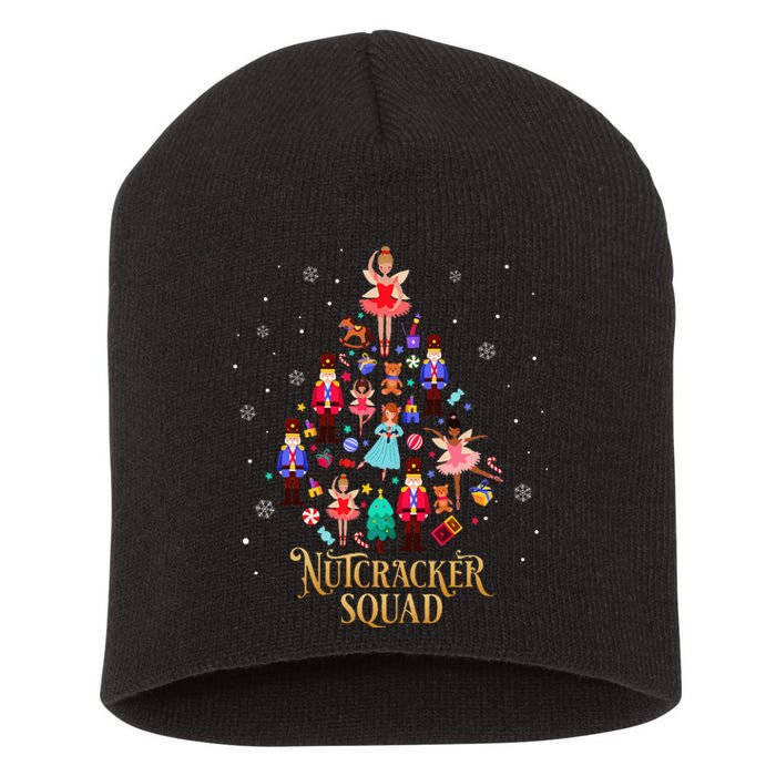 Christmas Nutcracker Squad Ballet Dance Short Acrylic Beanie