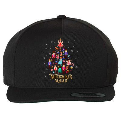 Christmas Nutcracker Squad Ballet Dance Wool Snapback Cap