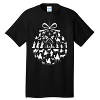 christmas nativity scene ornament funny  Tall T-Shirt