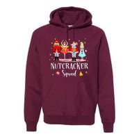 Christmas Nutcracker Squad Ballet Dance Premium Hoodie