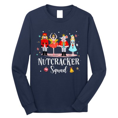 Christmas Nutcracker Squad Ballet Dance Long Sleeve Shirt