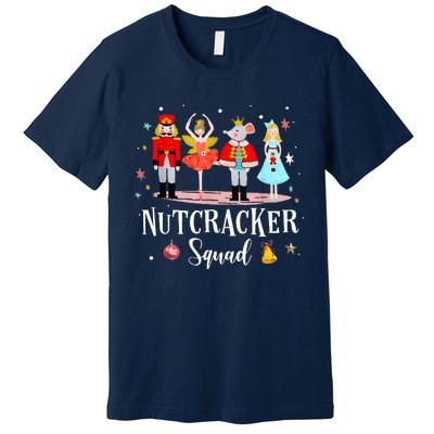 Christmas Nutcracker Squad Ballet Dance Premium T-Shirt