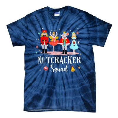 Christmas Nutcracker Squad Ballet Dance Tie-Dye T-Shirt