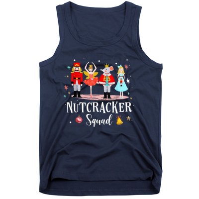 Christmas Nutcracker Squad Ballet Dance Tank Top