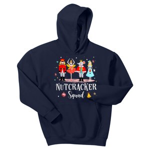 Christmas Nutcracker Squad Ballet Dance Kids Hoodie