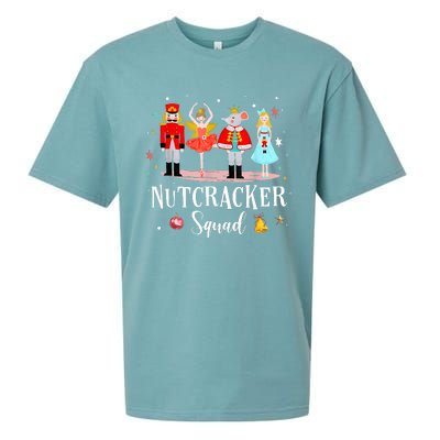 Christmas Nutcracker Squad Ballet Dance Sueded Cloud Jersey T-Shirt