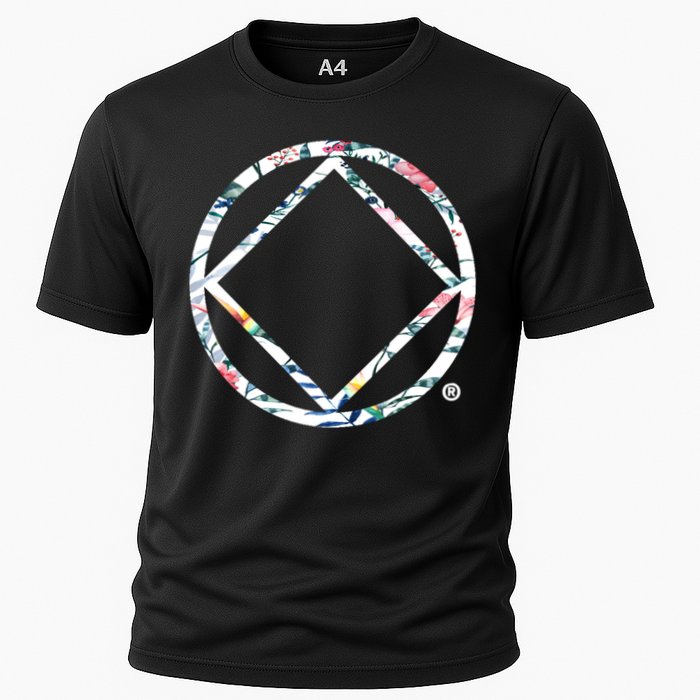 Cool Na Symbol Narcotics Anonymous Na Aa Funny Gift Cooling Performance Crew T-Shirt