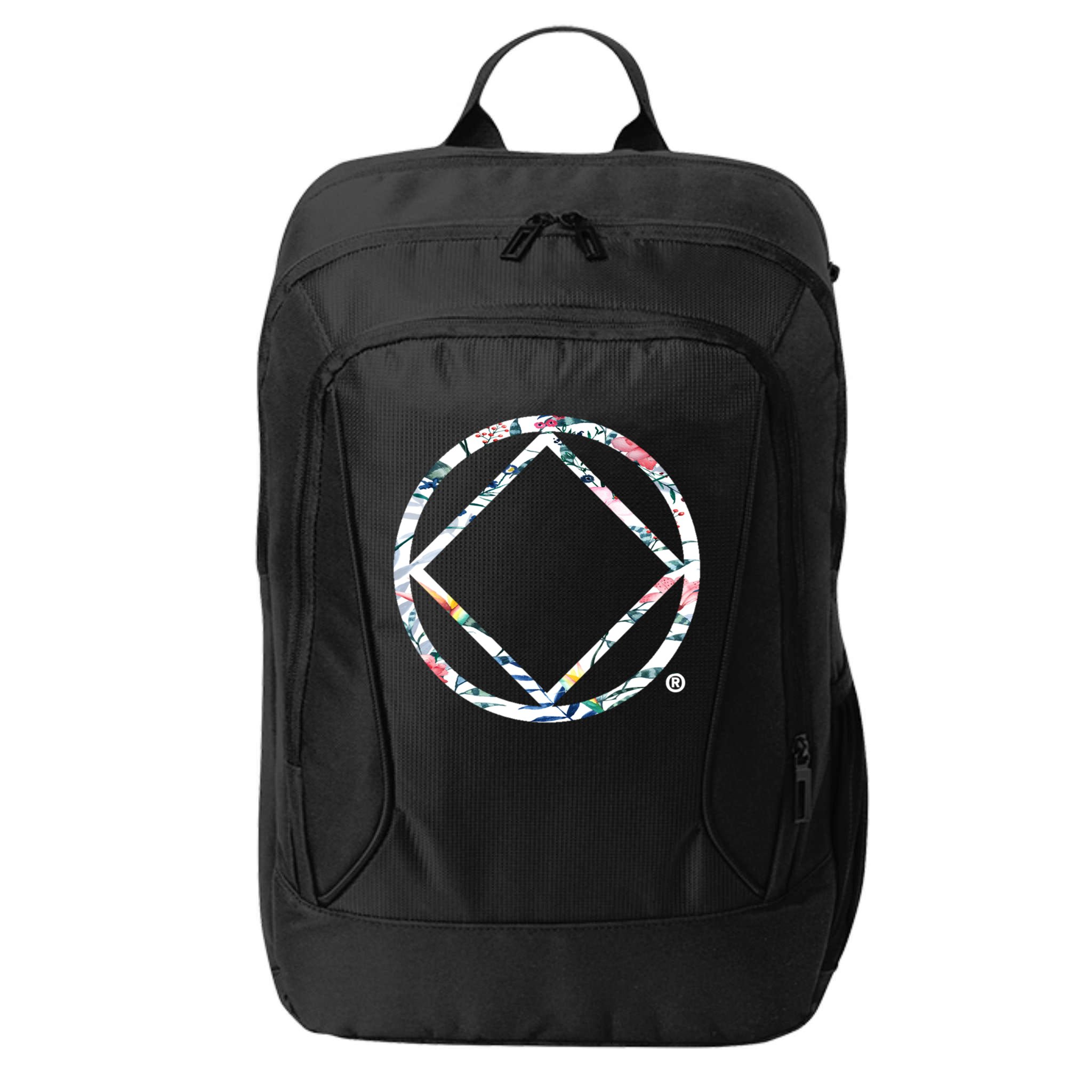 Cool Na Symbol Narcotics Anonymous Na Aa Funny Gift City Backpack