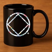 Cool Na Symbol Narcotics Anonymous Na Aa Funny Gift 11oz C Handle Ceramic Mug