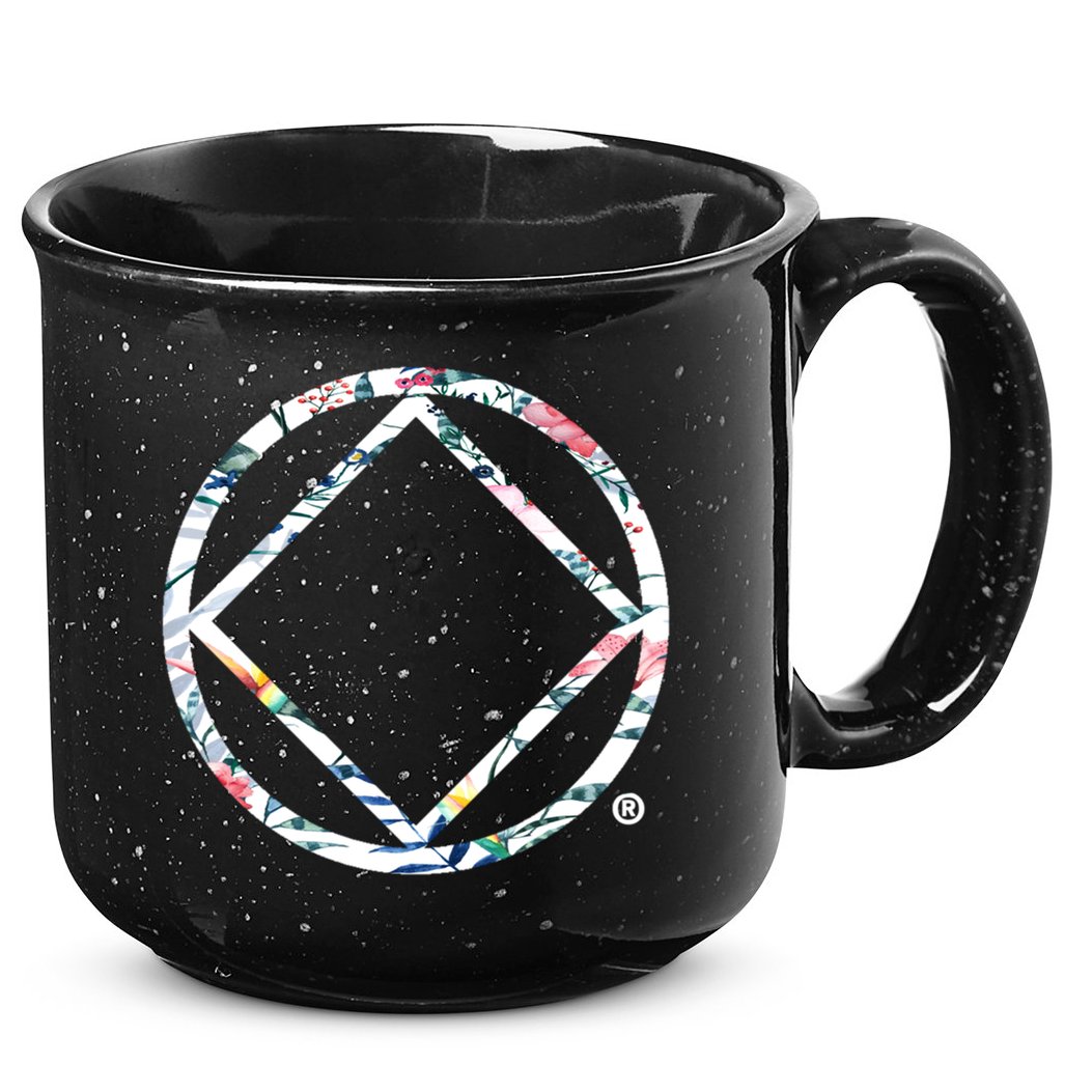 Cool Na Symbol Narcotics Anonymous Na Aa Funny Gift 15oz Campfire Ceramic Mug