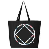Cool Na Symbol Narcotics Anonymous Na Aa Funny Gift 25L Jumbo Tote