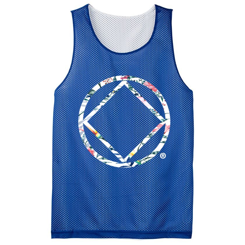 Cool Na Symbol Narcotics Anonymous Na Aa Funny Gift Mesh Reversible Basketball Jersey Tank