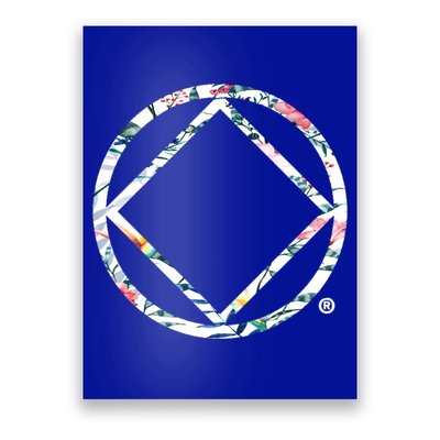 Cool Na Symbol Narcotics Anonymous Na Aa Funny Gift Poster