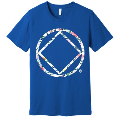 Cool Na Symbol Narcotics Anonymous Na Aa Funny Gift Premium T-Shirt