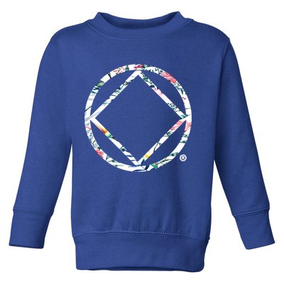 Cool Na Symbol Narcotics Anonymous Na Aa Funny Gift Toddler Sweatshirt