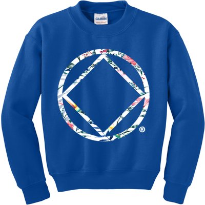 Cool Na Symbol Narcotics Anonymous Na Aa Funny Gift Kids Sweatshirt