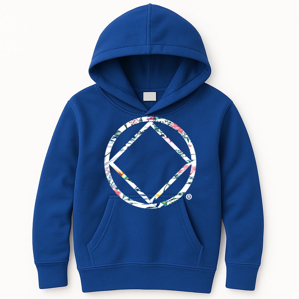 Cool Na Symbol Narcotics Anonymous Na Aa Funny Gift Kids Hoodie
