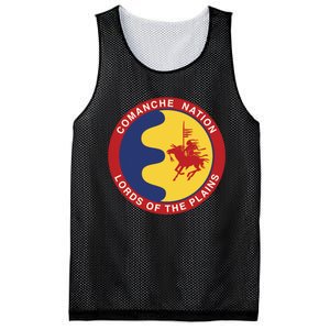 Comanche Nation Seal: Lords Of The Plains Mesh Reversible Basketball Jersey Tank