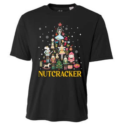 Christmas Nutcracker Squad Ballet Dance Xmas Cooling Performance Crew T-Shirt