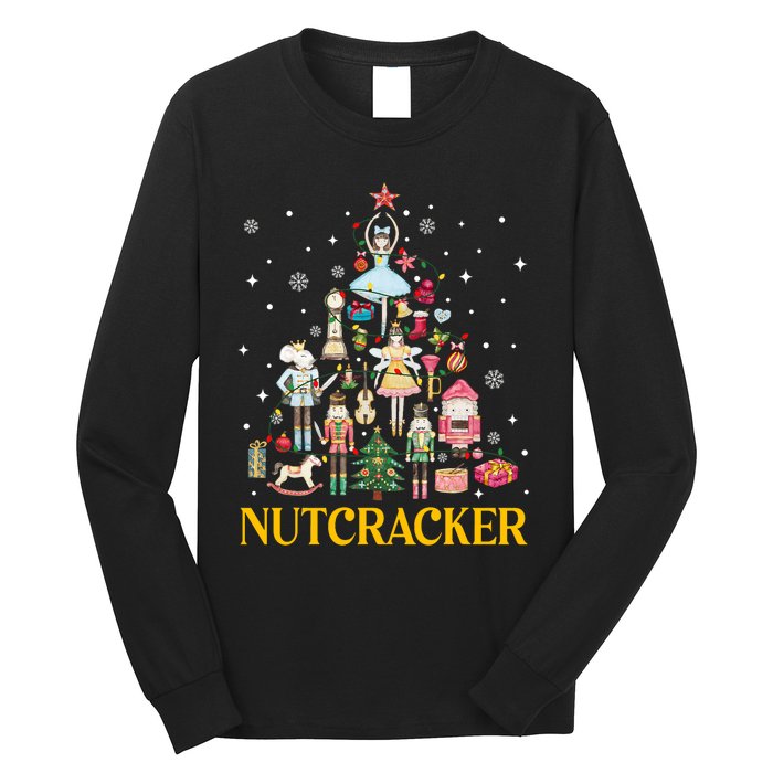 Christmas Nutcracker Squad Ballet Dance Xmas Long Sleeve Shirt