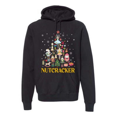 Christmas Nutcracker Squad Ballet Dance Xmas Premium Hoodie