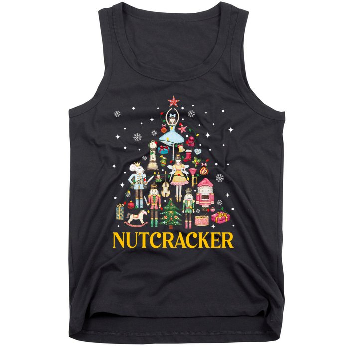 Christmas Nutcracker Squad Ballet Dance Xmas Tank Top