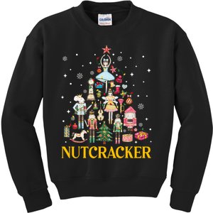 Christmas Nutcracker Squad Ballet Dance Xmas Kids Sweatshirt