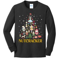 Christmas Nutcracker Squad Ballet Dance Xmas Kids Long Sleeve Shirt