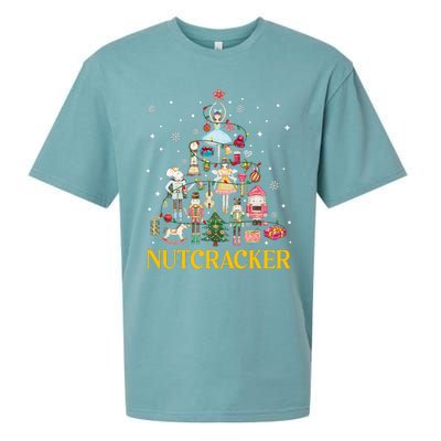 Christmas Nutcracker Squad Ballet Dance Xmas Sueded Cloud Jersey T-Shirt