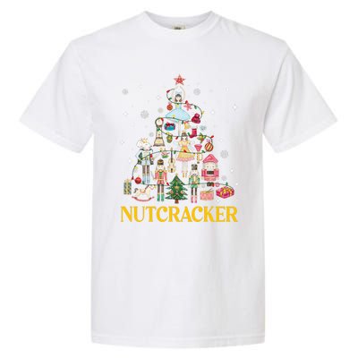 Christmas Nutcracker Squad Ballet Dance Xmas Garment-Dyed Heavyweight T-Shirt