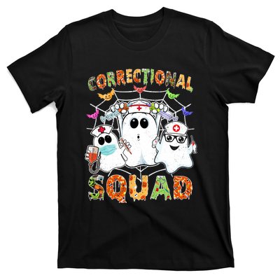 Correctional Nurse Squad Boo Halloween Rn Matching T-Shirt